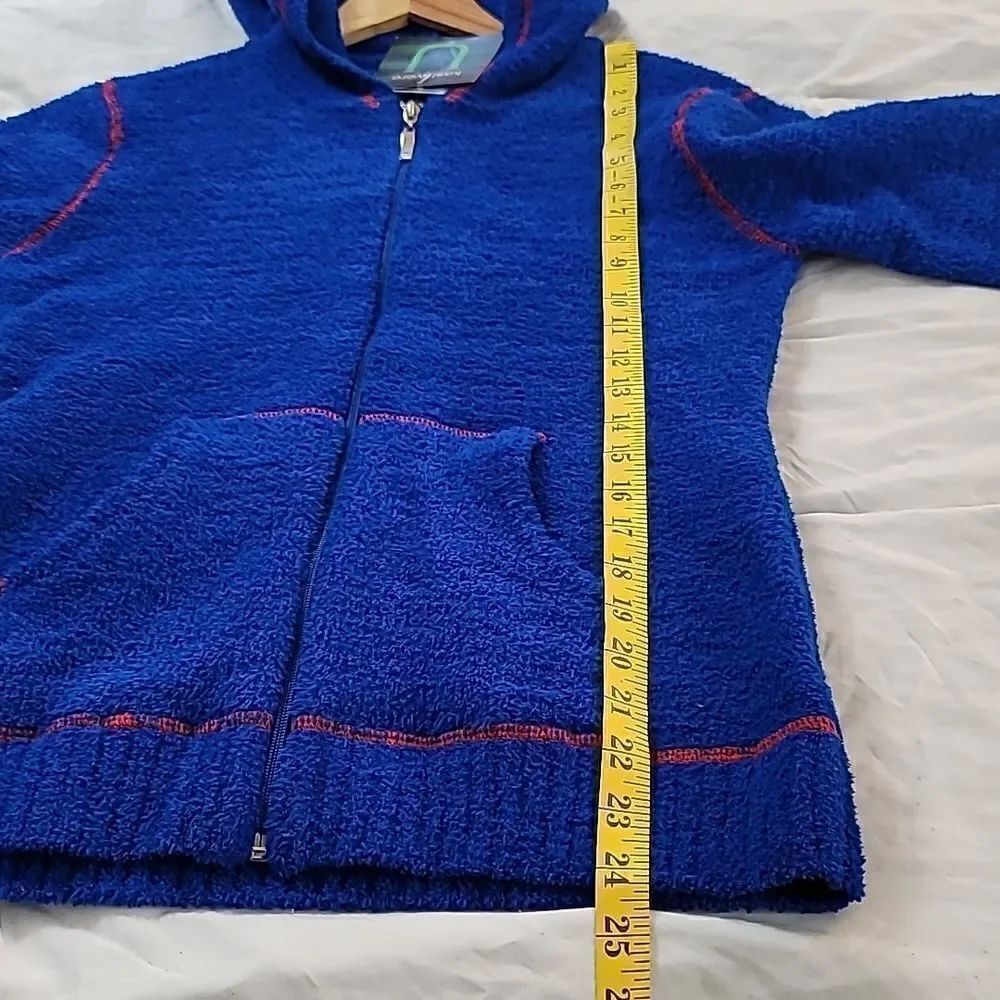 Kashwere Electric Blue Bell Sleeve Hoodie - Picture 10 of 13